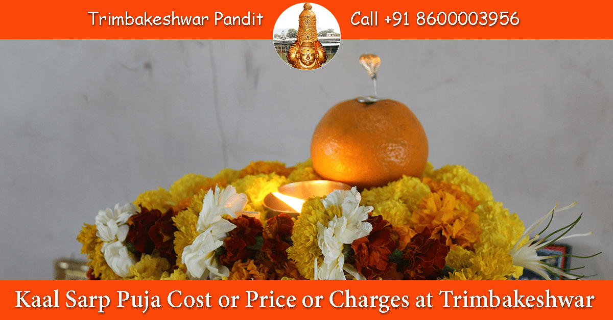 Kalsarp Pooja Cost or Price or Charges at Trimbakeshwar