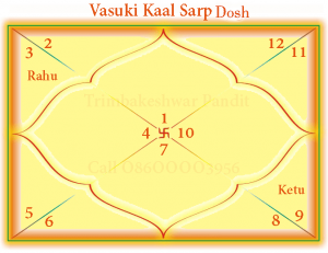 Chart Of Vasuki Kaal Sarp Dosh