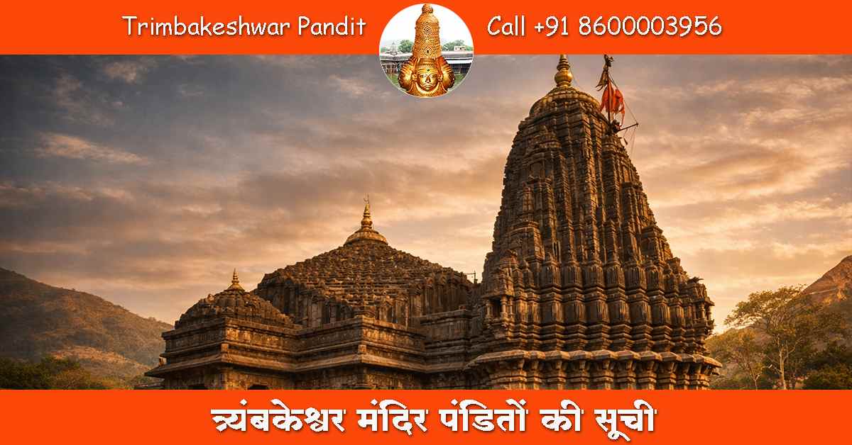 त्र्यंबकेश्वर मंदिर पंडितों की सूची