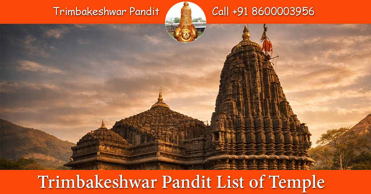 Trimbakeshwar Pandit List of Temple