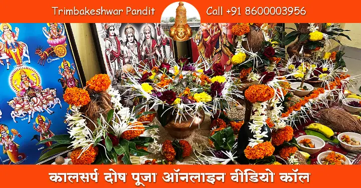 कालसर्प दोष पूजा ऑनलाइन वीडियो कॉल